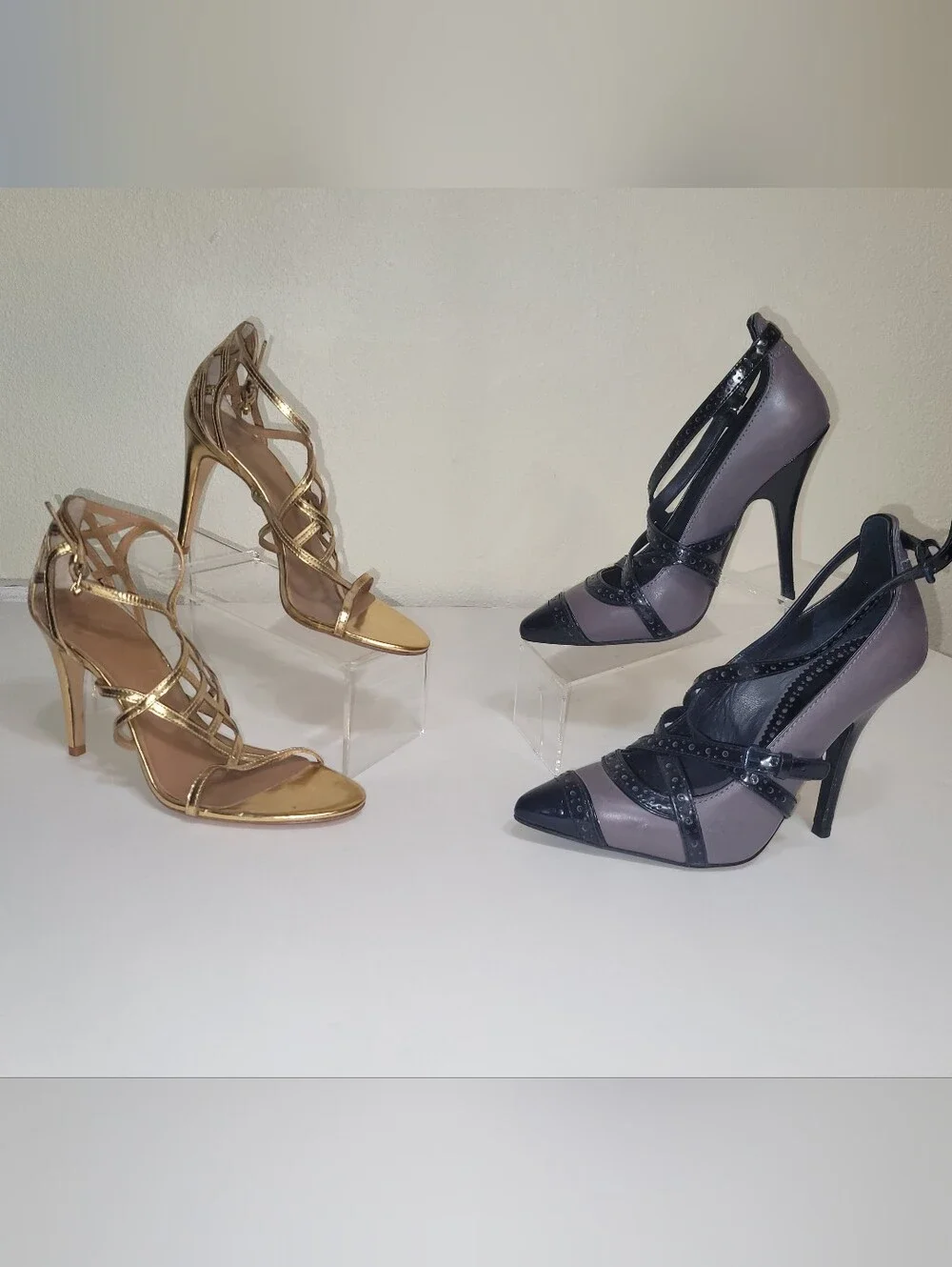 Tory Burch Pumps Strappy High Heel Sandals Women Shoes Size 8.5 M